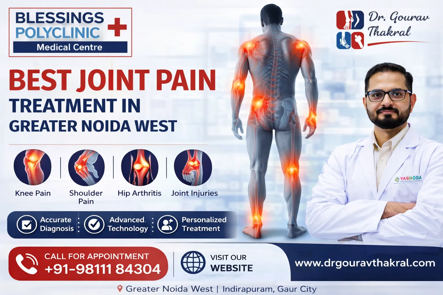 Best Joint Pain Treatment in Greater Noida West