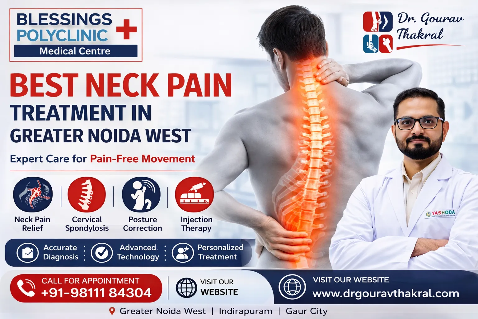 Best Neck Pain Treatment in Greater Noida West