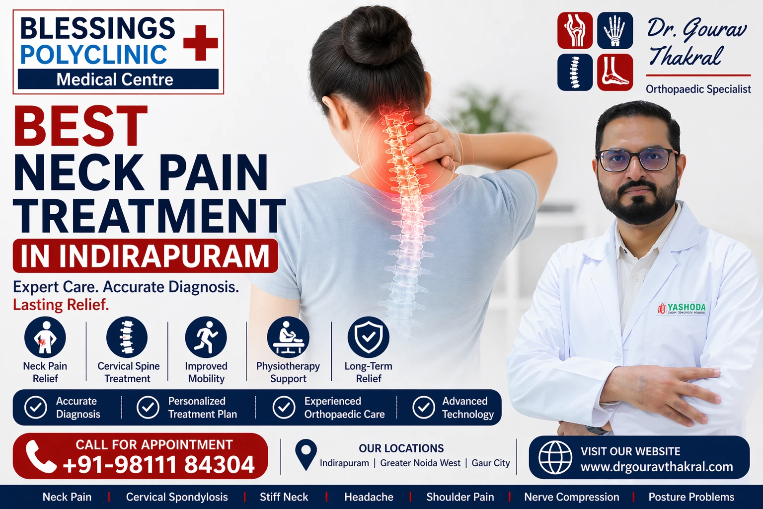Best Neck Pain Treatment in Indirapuram