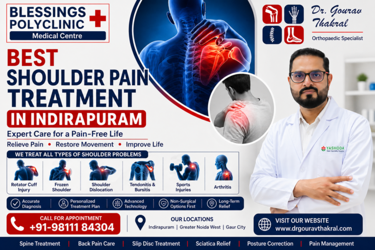 Best Shoulder Pain Treatment in Indirapuram