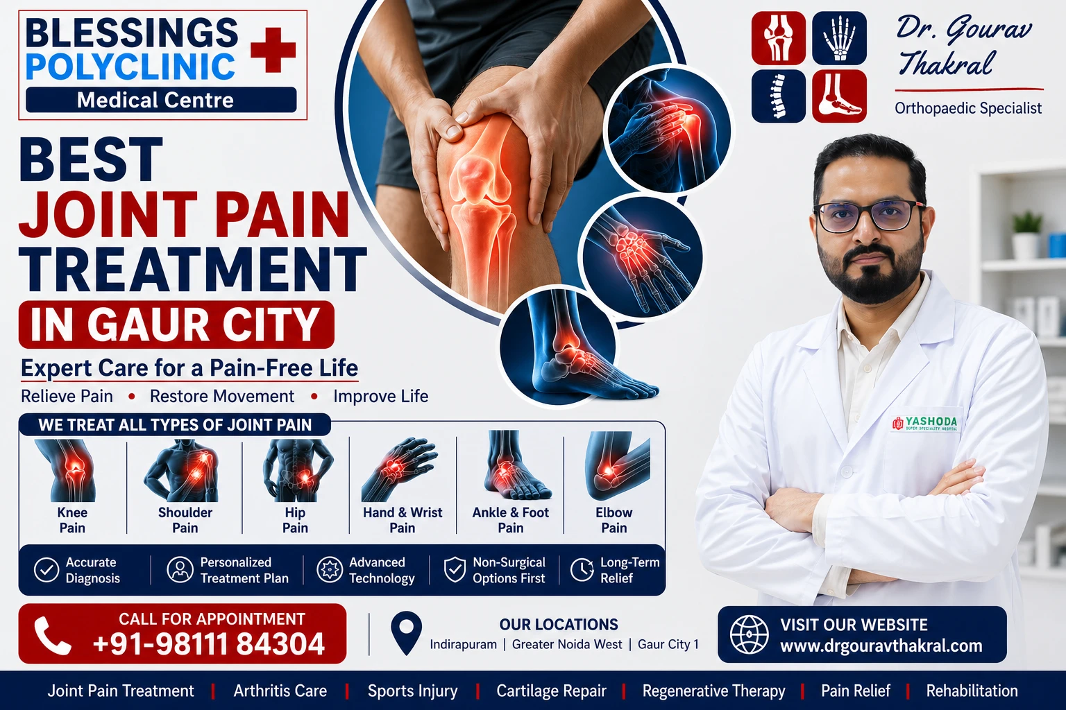 Best Joint Pain Treatment in Gaur City