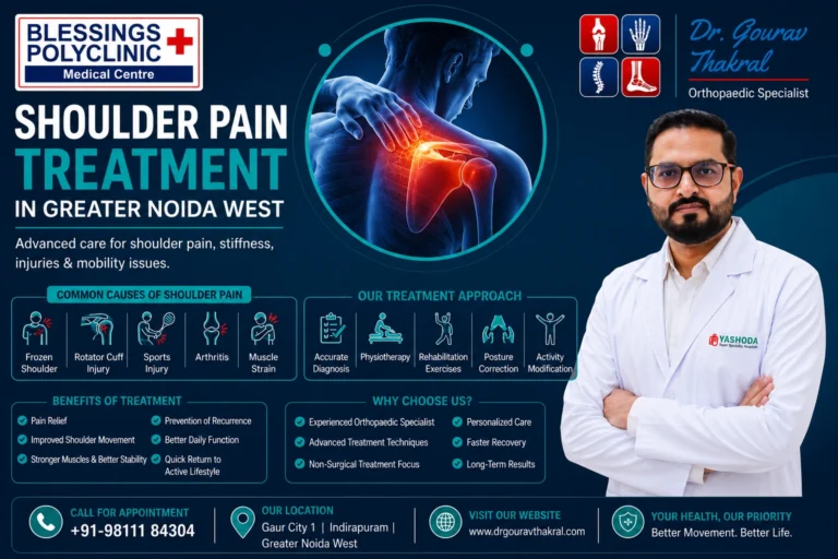 Shoulder Pain Treatment in Greater Noida West