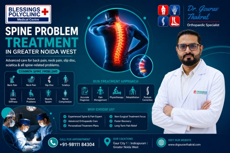 Spine Problem Treatment in Greater Noida West