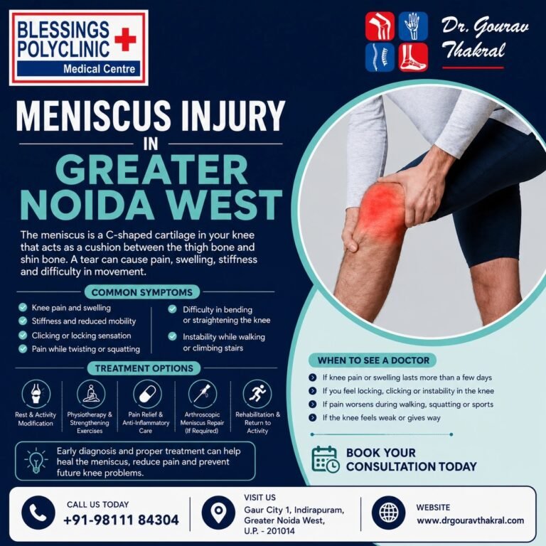 Best Meniscus Injury in Greater Noida West