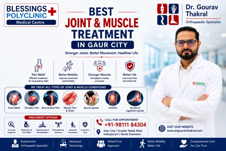 Best Joint & Muscle Treatment in Gaur City