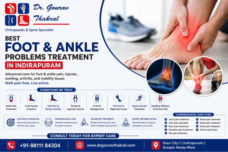 Best Foot & Ankle Problems Treatment in Indirapuram