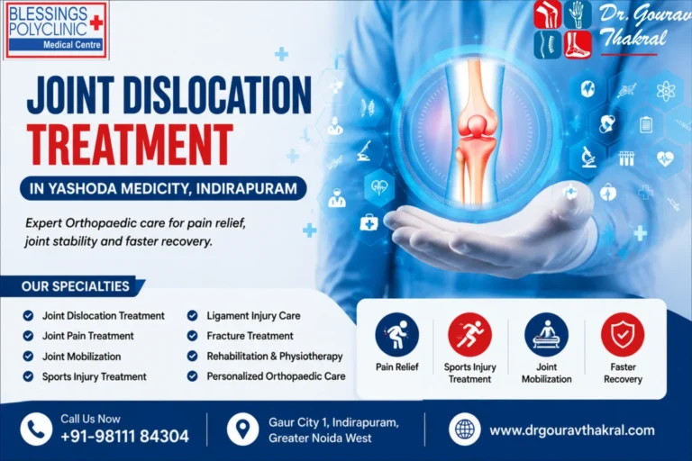 Joint Dislocation Treatment in Yashoda Medicity, Indirapuram