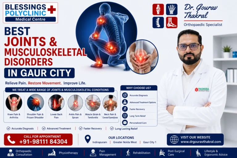Best Joints and Musculoskeletal Disorders Treatment in Gaur City