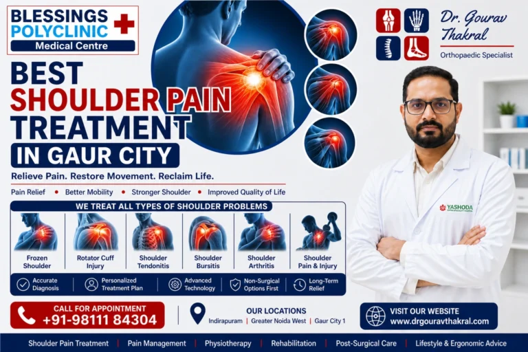Best Shoulder Pain Treatment in Gaur City