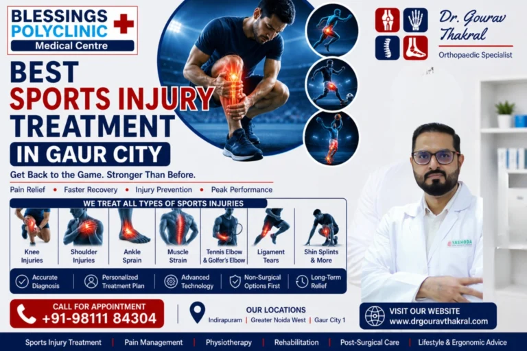 Best Sports Injury Treatment in Gaur City