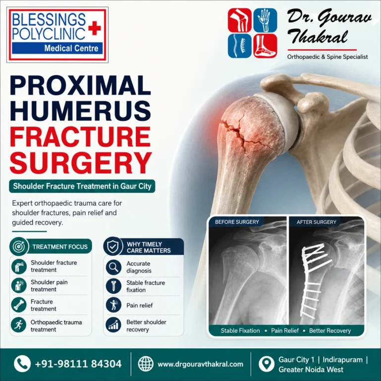 Proximal Humerus Fracture Surgery in Gaur City