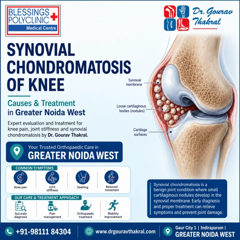 Synovial Chondromatosis of Knee Treatment in Greater Noida West