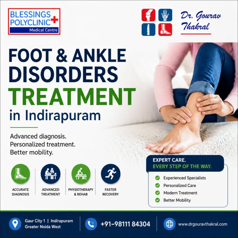 Foot & Ankle Disorders Treatment in Indirapuram