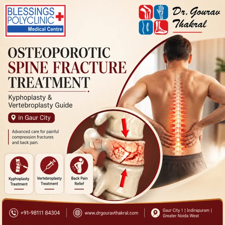 Osteoporotic Spine Fracture Treatment: Kyphoplasty and Vertebroplasty Guide in Gaur City