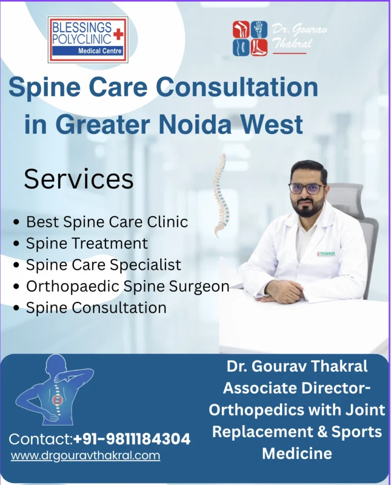 Spine Care Consultation in Greater Noida West