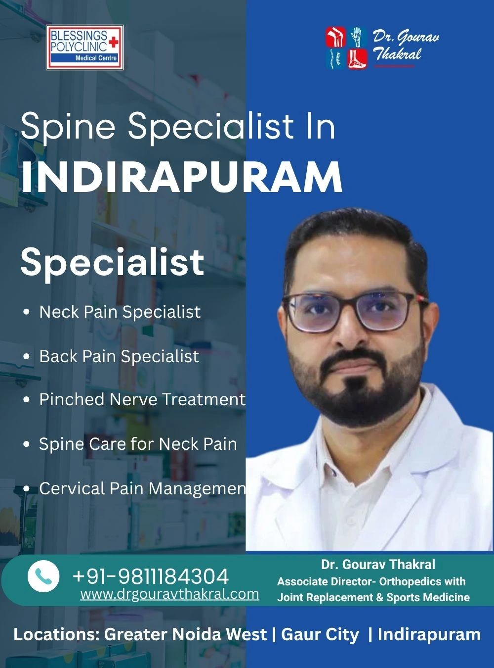 Spine Specialist in Indirapuram