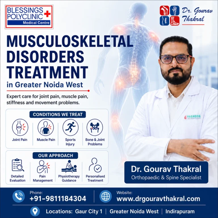 Best Musculoskeletal Disorders Treatment In Greater Noida West