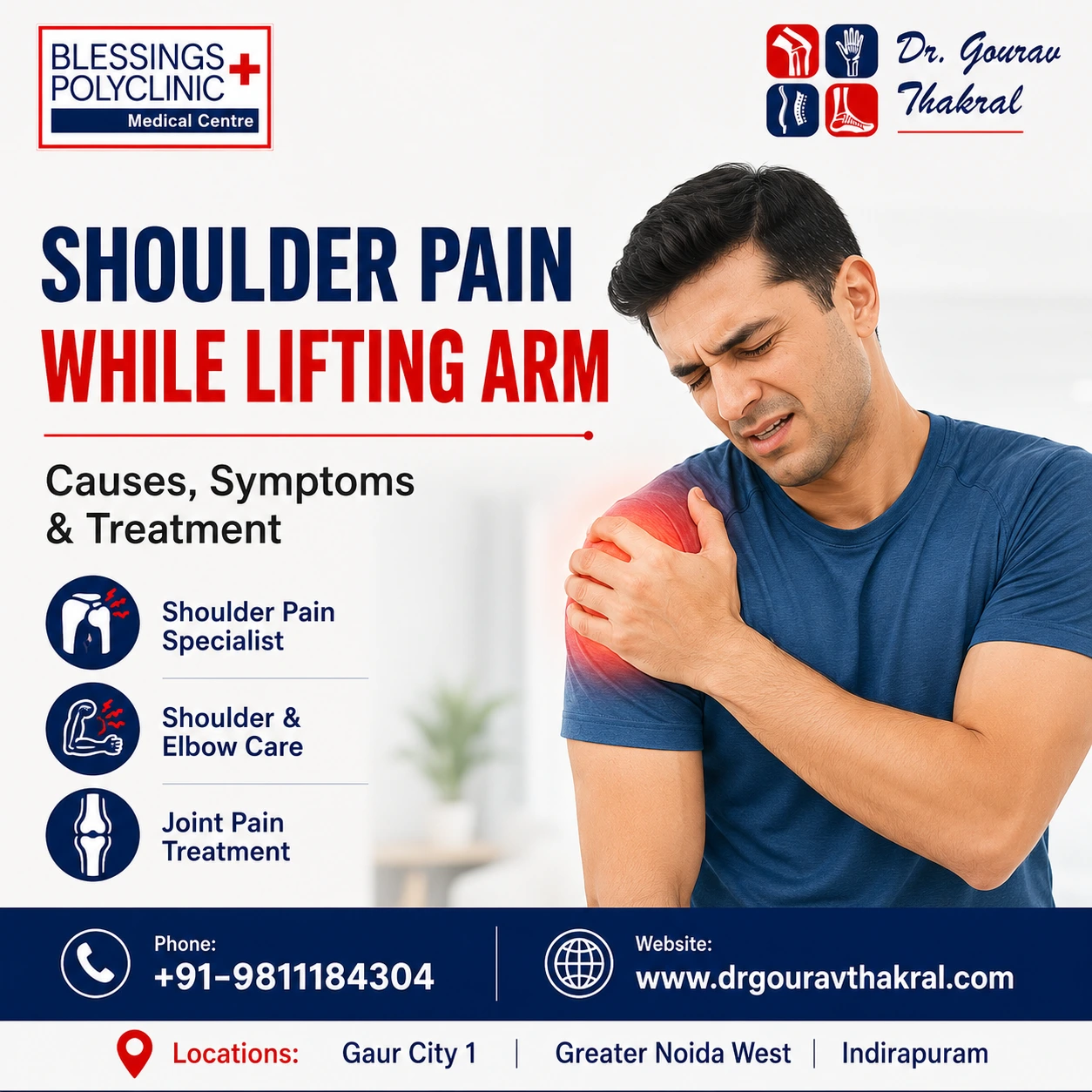 Shoulder Pain While Lifting Arm: Causes and Treatment