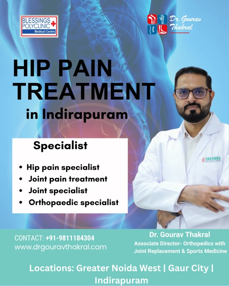 best hip pain treatment in Indirapuram