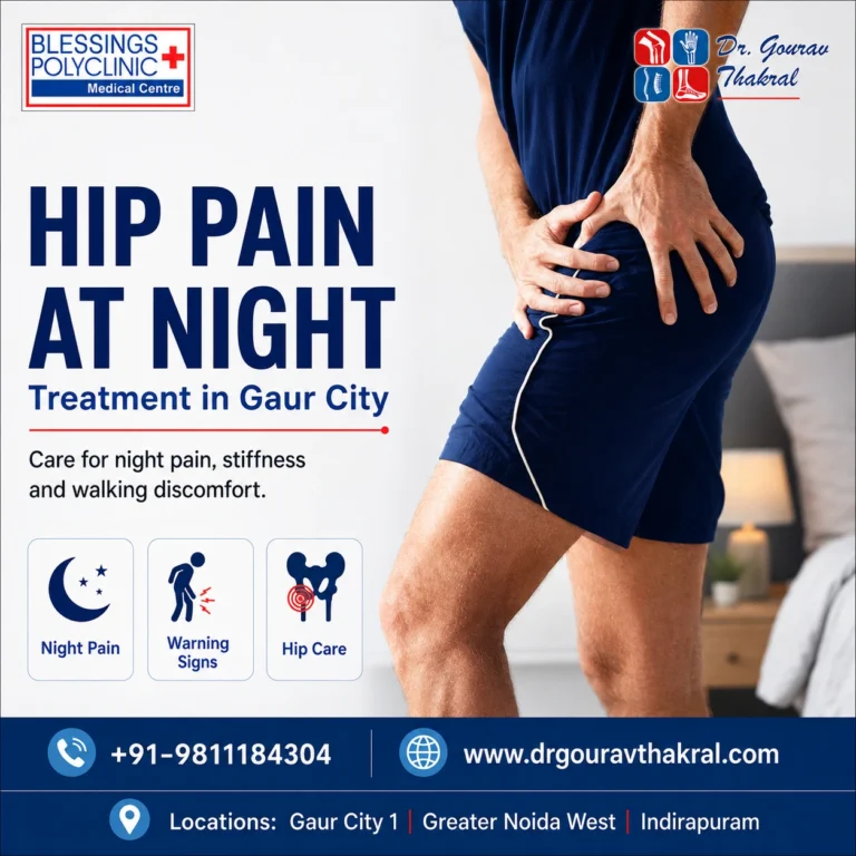 Hip Pain at Night Treatment in Gaur City