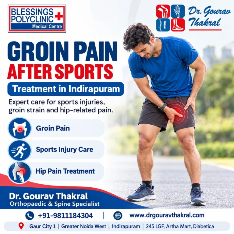Groin Pain After Sports Treatment in Indirapuram